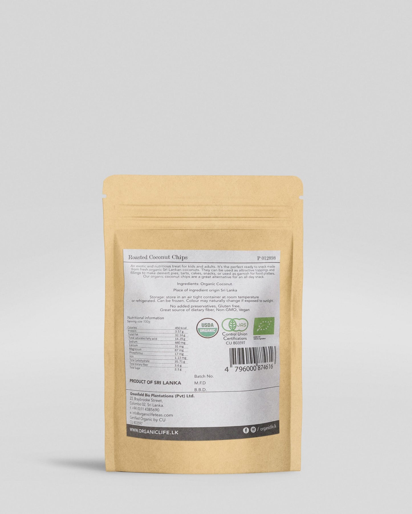 Coconut Chips Roasted