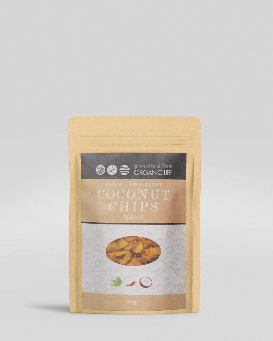 Coconut Chips with Curry Leaves