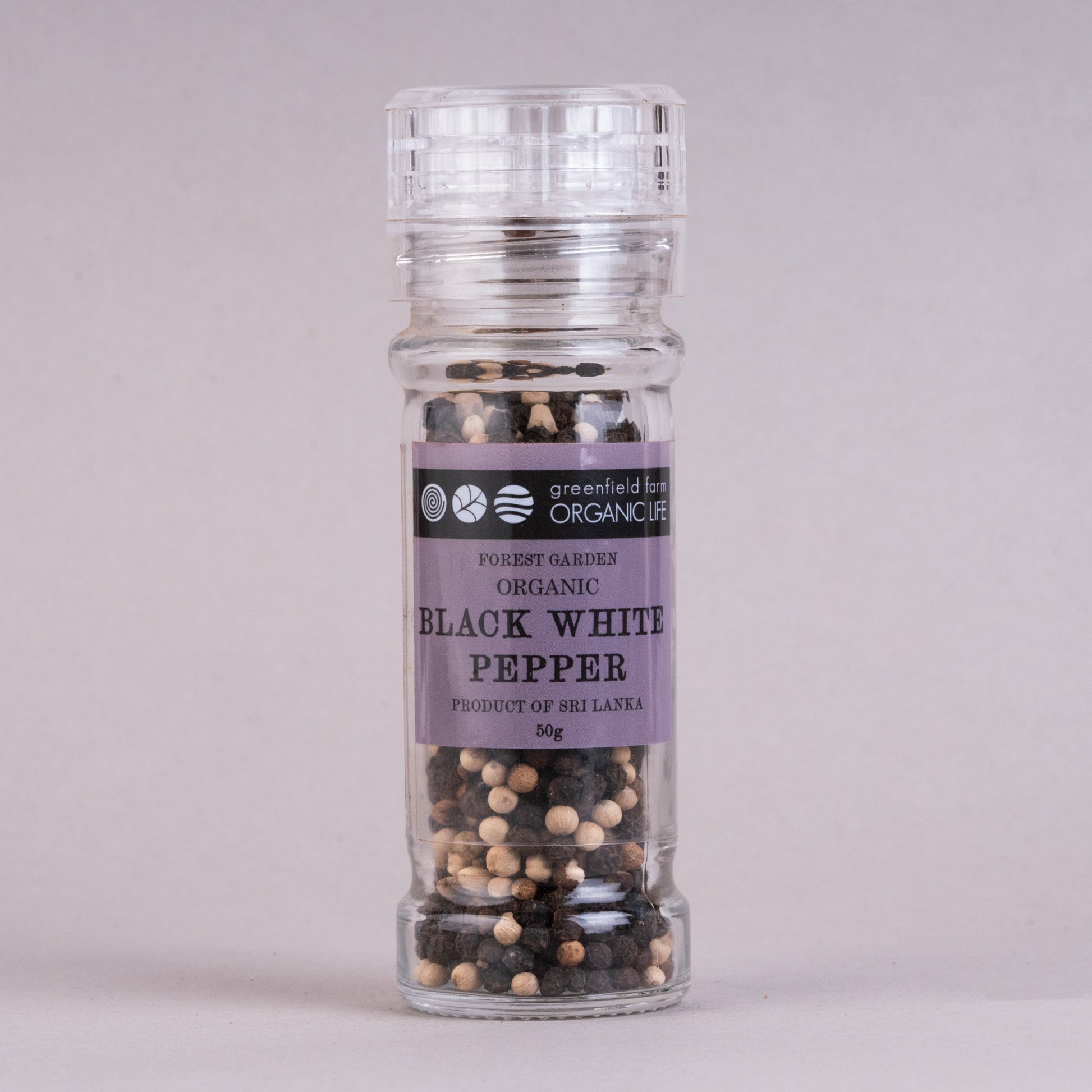 Organic Ceylon Black & White Peppercorns