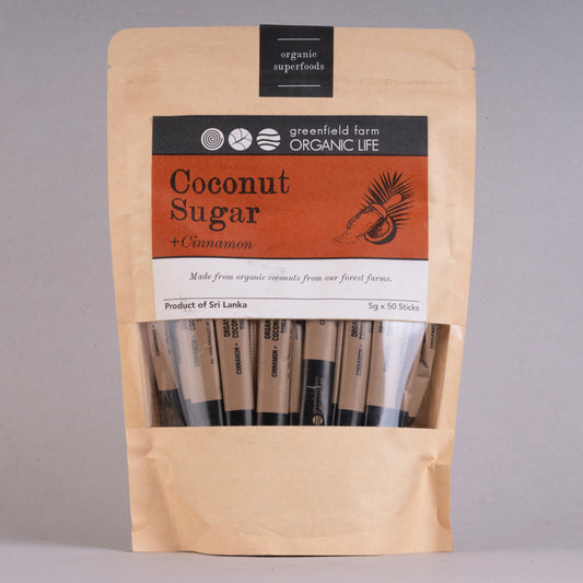 Organic Coconut Sugar Sachet - Cinnamon