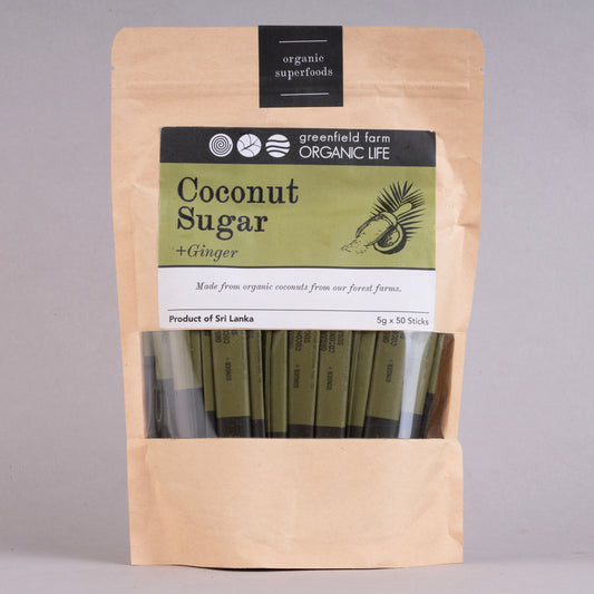 Organic Coconut Sugar Sachet  - Ginger