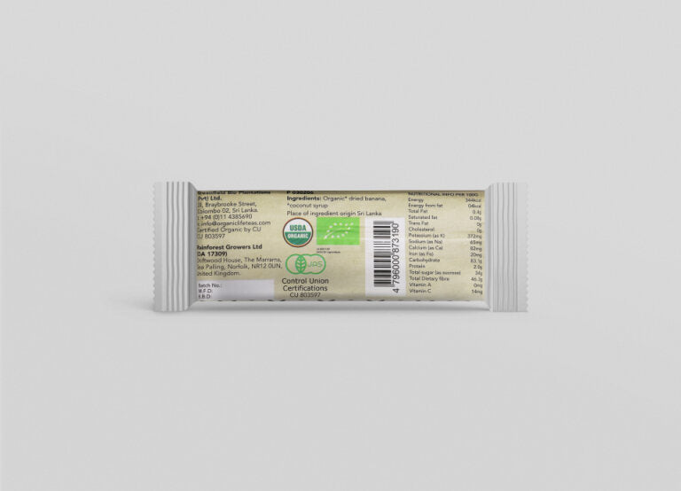 Organic Banana Bar