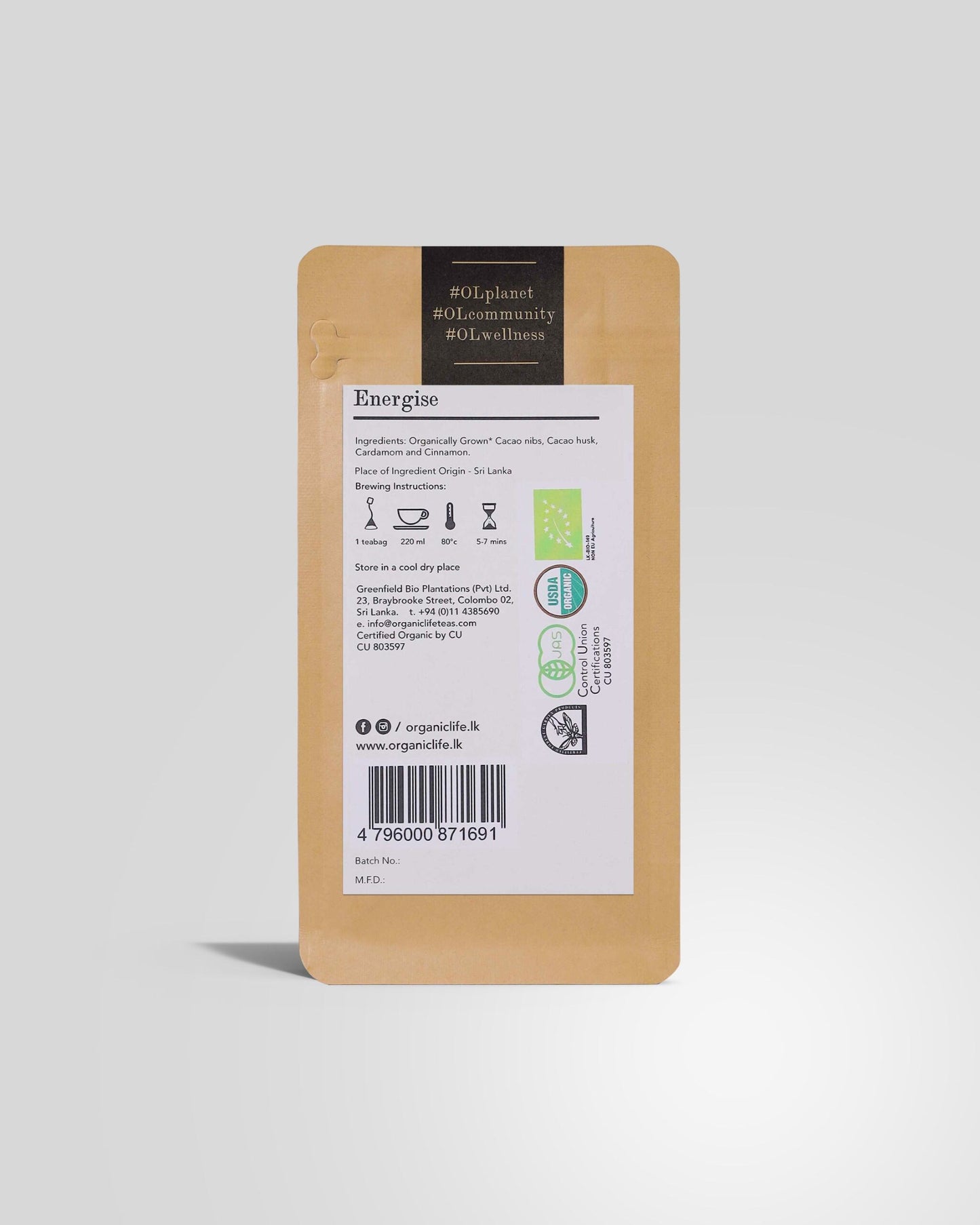 Organic Energise Tea